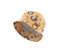 Sterntaler Kinderhut aus Baumwolle Bedruckt mit Löwen Sun Hat, Golden Brown, 6 1/4
