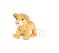 Sterntaler M Lion Léo Music Box - Soft Fabric - Removable Mechanism - Melody: Sandmann Cher Sandmann, Dear Sandmann, Practical Star Handle, Practical Star Handle, Sleep Aid - Gift from Birth