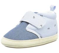 Sterntaler Men's Baby Booties Loafers, Blue (Himmel 325), 4 UK
