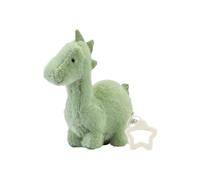Sterntaler Musical Box M Dino Rexi - Baby Music Box Made of Fleece - Cuddly Toy Washable with Removable Music Box, Mozart's Lullaby - Sleep Aid, Calming at Home & Travel, Powder Green