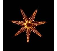 Sterntaler Samt paper star, Ø 75 cm black