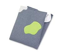 Sterntaler Snuggle Quilted Blanket Farm Animals Design, For Babies from Birth, 75 x 100 cm, Blue