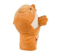 Sterntaler Soft Fleece Clown Fish Hand Puppet Children's Baby Toy Padded with Polyester Wadding 16 × 20 × 29 cm - Dark Yellow