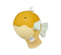 Sterntaler Soft Fleece Puffer Puppet for Children and Baby Toy Padded with Polyester Wadding 18 × 22 × 22 cm - Yellow