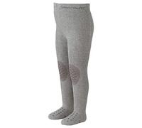 Sterntaler Tights for Babies and Toddlers, Slipper Sole, Age: 1-2 years, Size: 86, Silver/Grey