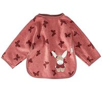 Sterntaler Unisex Baby Plastic Velcro Bib One Size EU, pink, One Size