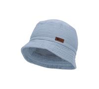Sterntaler Unisex Kid's Fisherman's hat Muslin Children's, lightblue, X-Small