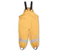 Sterntaler Unisex Kid's Rain bib Trousers Unlined, Medium Yellow, 128 cm
