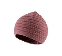 Sterntaler Strickmütze aus Baumwolle mit Struktur Beanie Hat, Berry Pink, 5 3/4