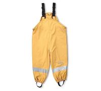 Sterntaler Unisex Lined Rain Bib Trousers, Medium Yellow, 92