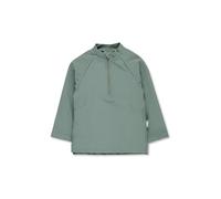 Sterntaler Unisex Long Sleeve Swim Shirt, Matt Green, 9-12 Months