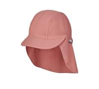 Sterntaler Unisex Peaked Cap Neck Plain Beanie Hat, Rosewood, 5 3/4