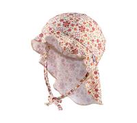 Sterntaler Unisex Sun Hat Flowers Beanie Hat, Ecru, 5 1/4