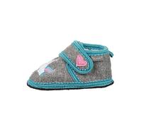 Sterntaler Women's Pantofole Bimbi Low-Top Slippers, Grey (Rauchgrau 566), 4 UK