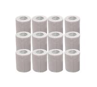Steroban Cohesive Compression Bandage - White - 10cm - 12 Pack - Self Adhesive Bandage, Stretchable Bandage Rolls for Pets & Human