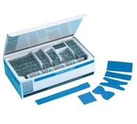 Sterochef Hypo-allergenic Blue Detectable Washproof Plasters - 100 Assorted