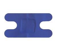 Steroplast 100 X STEROCHEF STERILE CATERING KITCHEN BLUE DETECTABLE WASHPROOF FIRST AID PLASTERS KNUCKLE 7.5CM X 4CM