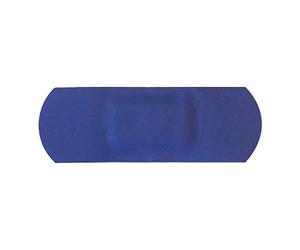 Steroplast 200 X STEROCHEF CATERING KITCHEN BLUE WASHPROOF FIRST AID PLASTERS SMALL 6CM X 2CM