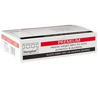 Steroplast 6036 Premium Elastic Fabric Plasters, Fingertip, 7.2 cm x 4.2 cm (Pack of 50)