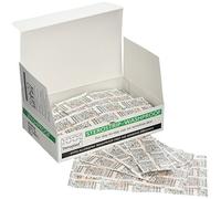 Steroplast 7149F Hypo-allergenic Wash proof & Clear Plasters - Sterostrip assortment in cardboard box (5 sizes) (Pack of 100) ,Assorted
