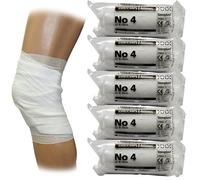 Steroplast Emergency First Aid Medical Heavy Bleeding Ambulance Sterile Dressings Bandage, No4 (20cm x 32cm, 5 Pack)
