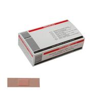Steroplast 6023 Premium Elastic Fabric Plasters Zinc oxide adhesive, 7.5cm x 2.5cm (Pack of 100)