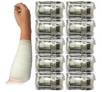 Steroplast Steroply Stretch Fit Lightweight Conforming Compression Bandage Dressing Support, 5cm x 4m (10 Pack)