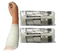 Steroplast Steroply Stretch Fit Lightweight Conforming Compression Bandage Dressing Support, 7.5cm x 4m (2 Pack)