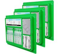 Sterowash Wall Mount Emergency Eye Wash Pod Bandage Cleansing Station - Triple Station Pack