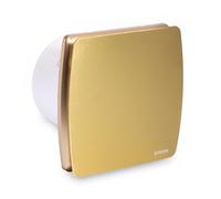 STERR Bathroom Fan 150 mm with Check Valve - Golden Bathroom Fan - Quiet Operation - Modern Fan for Bathroom - Wall Fan - Reduces Humidity