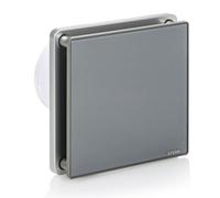 STERR Grey Bathroom Extractor Fan | HYGROSTAT | 100 mm