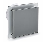 STERR - Grey bathroom fan with glass front (BFS150-G - Grey)