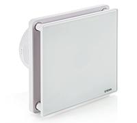 STERR White Extractor Fan Bathroom 100 mm with TIMER Inline Extractor Fan - Extractor Fan - Bathroom Fan Extractor - Bathroom Fan