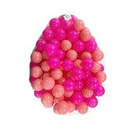 STERUN Ball Pit Balls 100 Pink Playballs Smooth Surface & No Sharp Edges, Crush Proof, Toxic Free 6cm Soft Pit Balls For Kids Indoor Outdoor Play | For Ball Pit