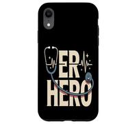 Stethoscope ER HERO Emergency Room Nurse Doctor Case for iPhone XR
