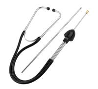 Stethoscope, Leak Detector, Automotive Stethoscope Kit, Engine Stethoscope Set, Car Engine Diagnostic Tool, Car Engines Diagnostic Sensitive Hearing Tool for Cars, Trucks and Motorcycles(Black)