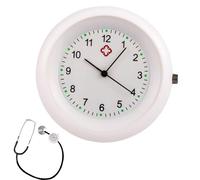 Stethoscope Watch Clip - Stethoscope Watch Clip On | Nurse Watch Brooch | Waterproof Stethoscope Watch | Chest Watch for Nurses | Stethoscope Accessories for Nurses, Doctors