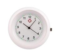 Stethoscope Watch - Lightweight Nurse Stethoscope Watch Waterproof Accurate Stethoscope Accessories | Comfortable Nursing Pocket Watch with Symbols Fashionable Stethoscope Watch, White., 44MM, Refer