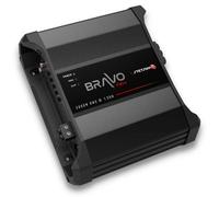 Stetsom Bravo Full 2000 1 Ohm Mono Car Amplifier, 2000.1 2K Watts RMS, 1Ω Stable Car Audio, HD Sound Quality, Crossover & Bass Boost, Car Stereo Speaker Subwoofer MD, Smart Coolers