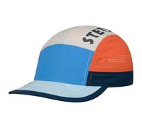 Stetson 5 Panel Runners Cap Multicolor Click Closure Unisex Spring Summer Blue-red