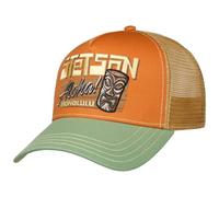 Stetson Aloha Honolulu Trucker Cap Snapback Unisex Summer Winter Orange