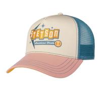 Stetson American Diner Trucker Cap Men - Baseball mesh Snapback, with Peak, Lining, Lining Spring-Summer Summer - One Size Rose