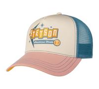 Stetson American Diner Trucker Cap Men - Baseball mesh Snapback, with Peak, Lining, Lining Spring-Summer Summer - One Size Rose