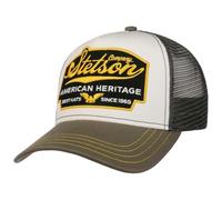 Stetson American Heritage Trucker Cap Men Breathable Mesh Snapback Summer Winter Grey