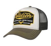 Stetson American Heritage Trucker Cap Men Breathable Mesh Snapback Summer Winter Grey