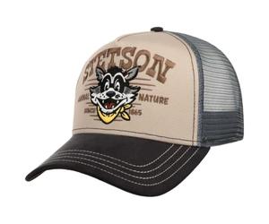 Stetson Animal Nature Trucker Cap Brooklin Embroidered Mesh Snapback Unisex Spring Summer Winter