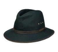 Stetson Ava Cotton Hat - Outback hat - UV Protection hat - Summer hat - Men Navy L (58-59 cm)