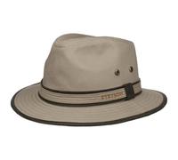 Stetson Ava Cotton Sun Hat UV Protection Unisex Men Women Summer Beige XXL (62-63 cm)