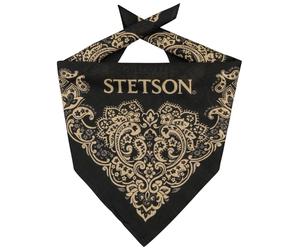 Stetson Bandana Cotton Bandana black Onesize