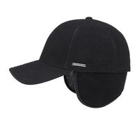 Stetson - Baseball Cap Wool/Cashmere - col.1 - mod.7720102 - Black - for Autmn, Winter and Spring (57/M)
